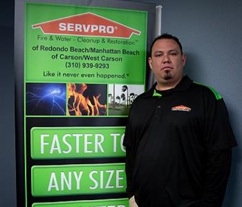 Adam Salceda, team member at SERVPRO of Carson / West Carson