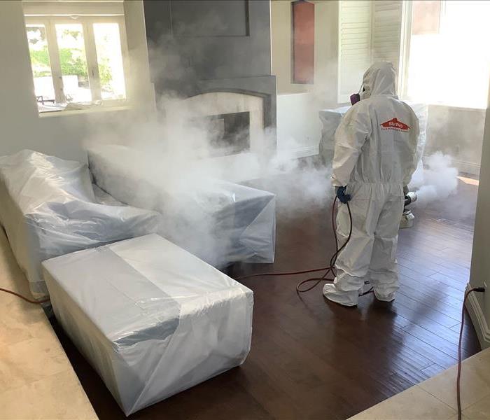 Worker thermal fogging in the family room